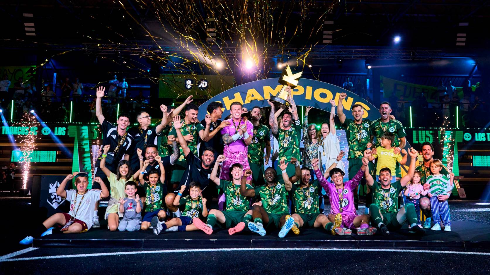 Los Troncos FC conquistan el Split 6 de la Kings League Spain con una final histórica ante Rayo