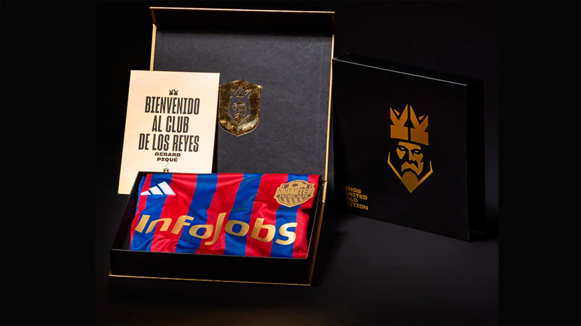 Kings Limited Gold Edition: Hazte con las camisetas doradas