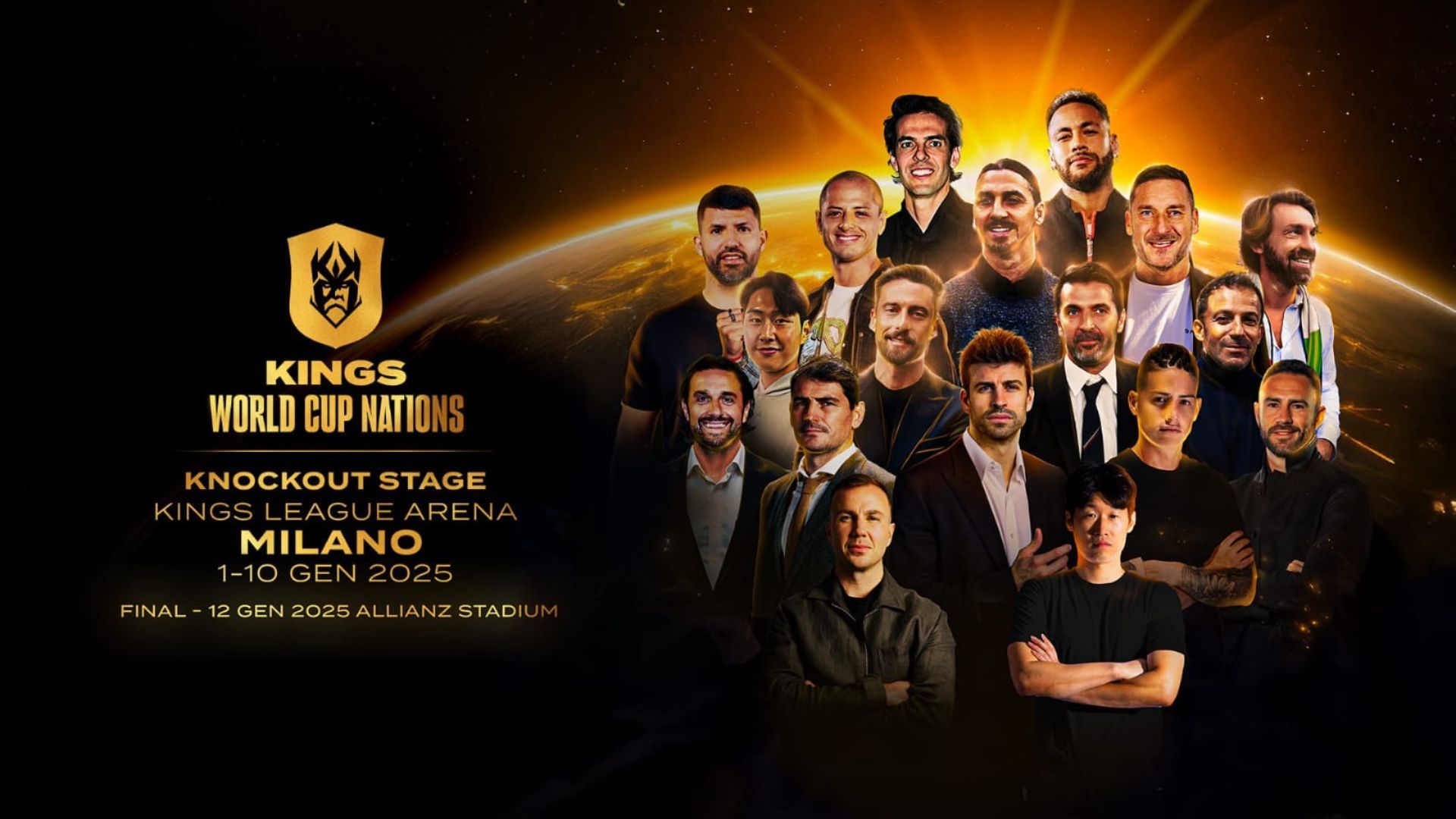 Todos los horarios y partidos de la Kings World Cup Nations 2025 - Blog Kings & Queens League Spain