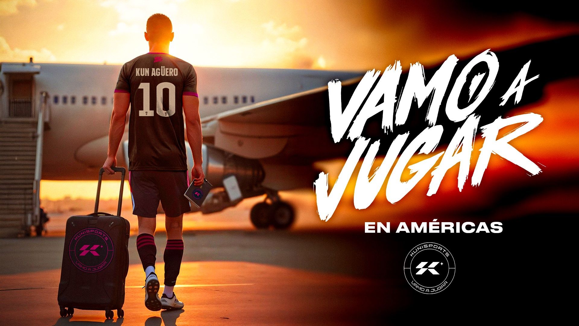 Kun Agüero y Kunisports ponen rumbo a la Kings League Americas