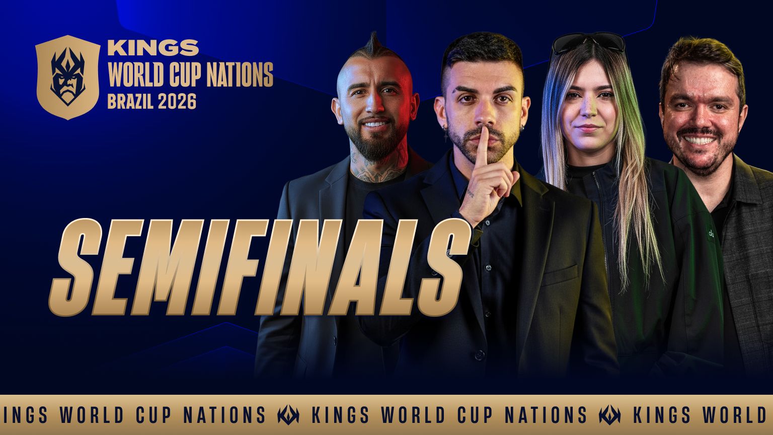 Semifinales Kings World Cup Nations 2026: horario de los partidos