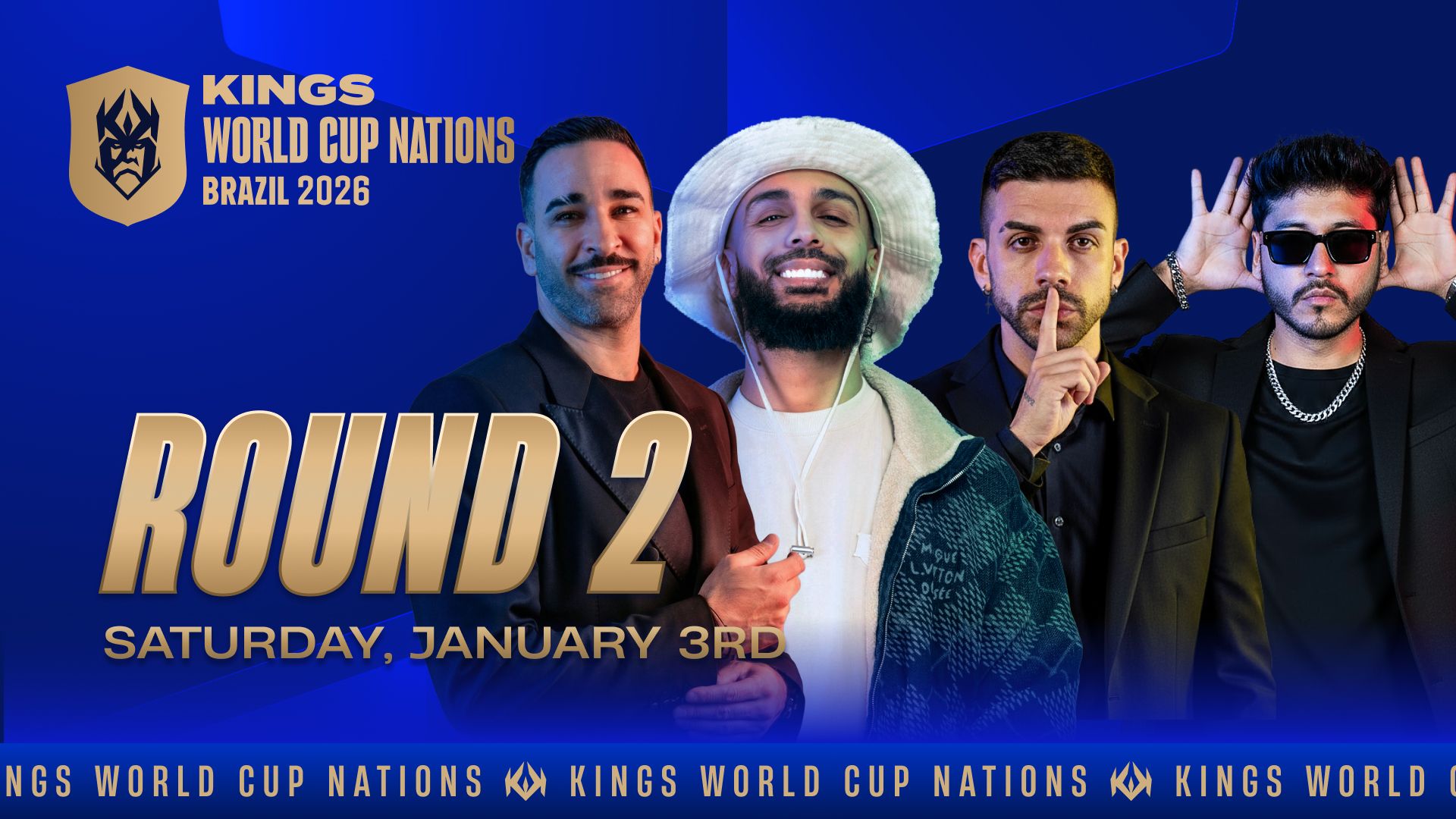 Consulta los horarios de la Jornada 2 de la KWC Nations 2026