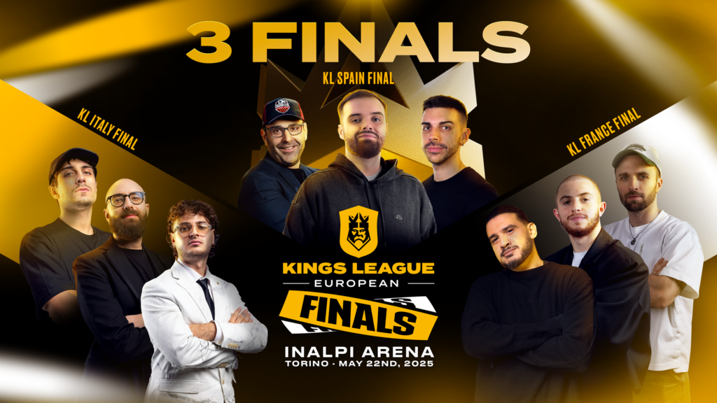 Tutte le strade portano a Torino: il 22 maggio le European Finals di Kings League all'Inalpi Arena! - Blog Kings League Italia