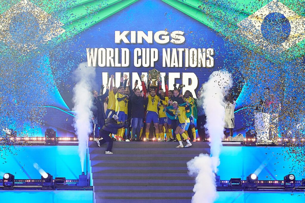 Brazil is crowned champion of the Kings World Cup Nations in Turin